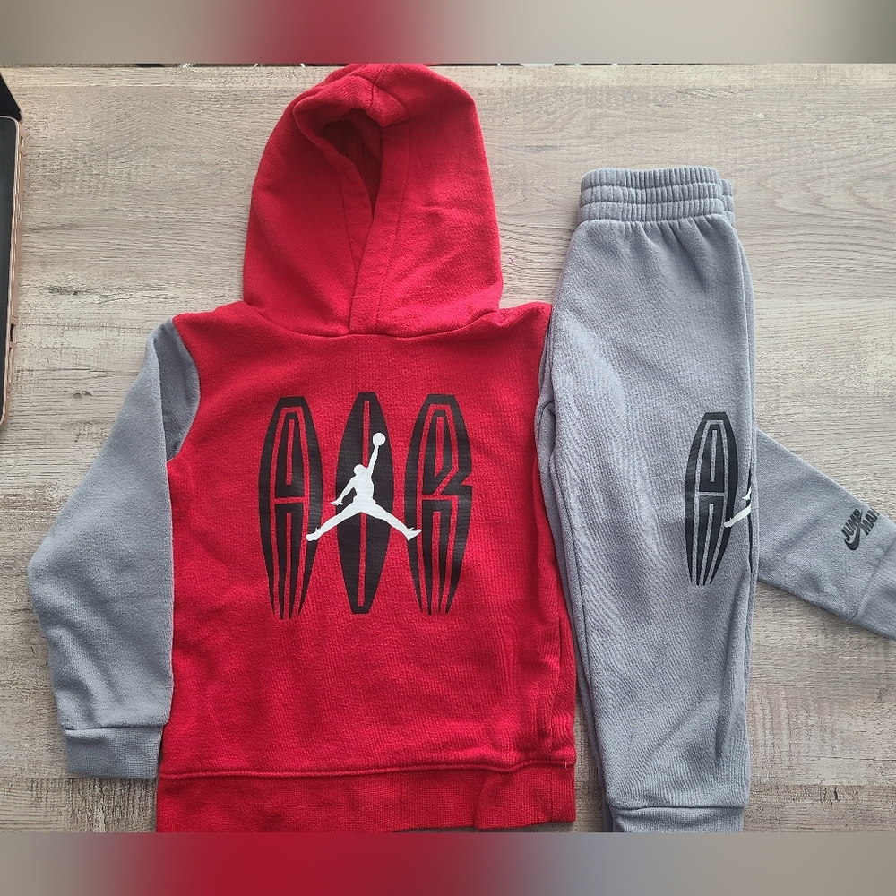 Jordan Toddler MVP Blocked Fleece Set